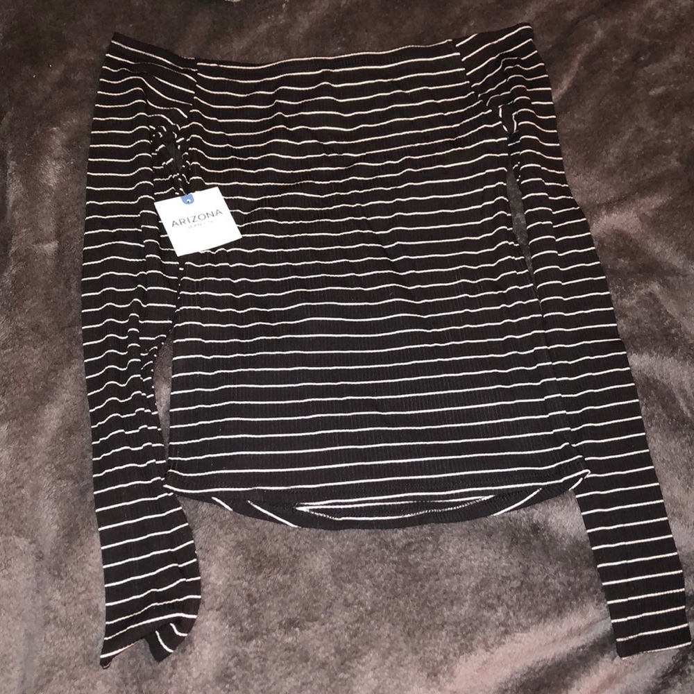 off the shoulder shirt